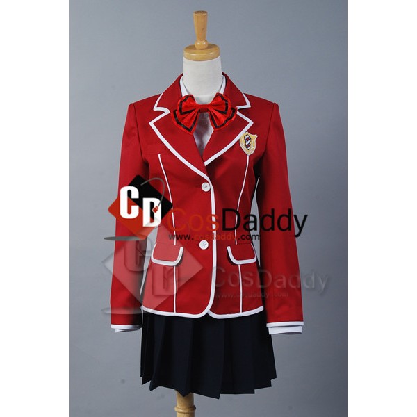 Guilty Crown Inori Yuzuriha School Uniform Cosplay Costume