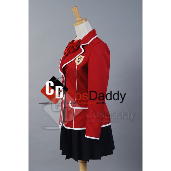 Guilty Crown Inori Yuzuriha School Uniform Cosplay Costume