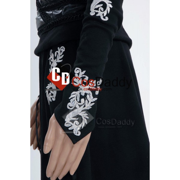 Harry Potter Bellatrix Lestrange Black Dress Cosplay Costume