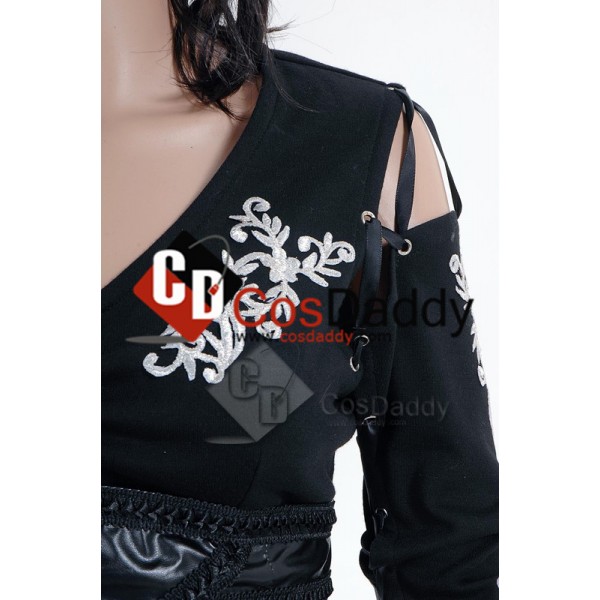 Harry Potter Bellatrix Lestrange Black Dress Cosplay Costume