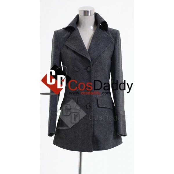 Harry Potter Hermione Granger Grey Coat Cosplay Costume 