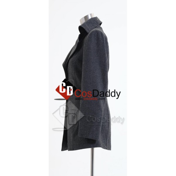 Harry Potter Hermione Granger Grey Coat Cosplay Costume 