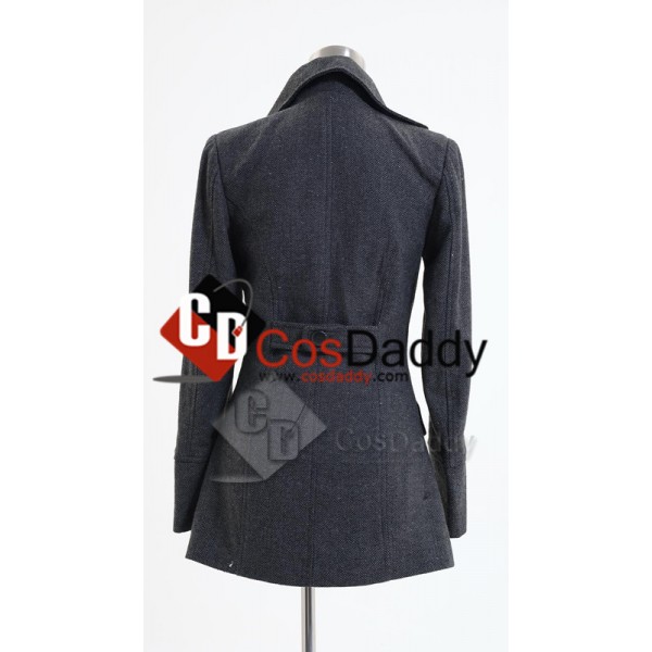 Harry Potter Hermione Granger Grey Coat Cosplay Costume 