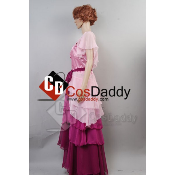 Harry Potter Hermione Granger Yule Ball Gown Dress Cosplay Costume