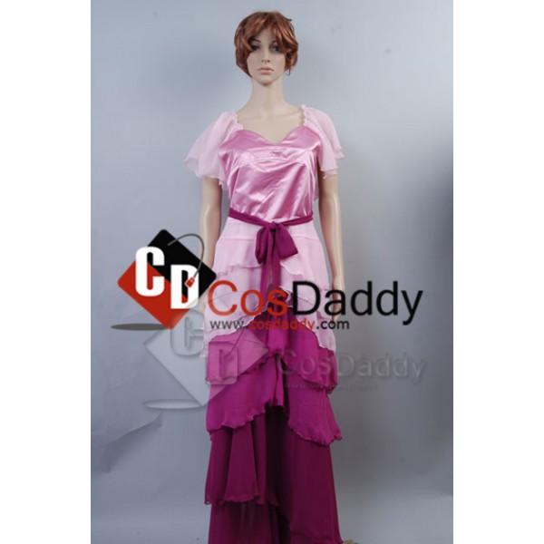 Harry Potter Hermione Granger Yule Ball Gown Dress Cosplay Costume