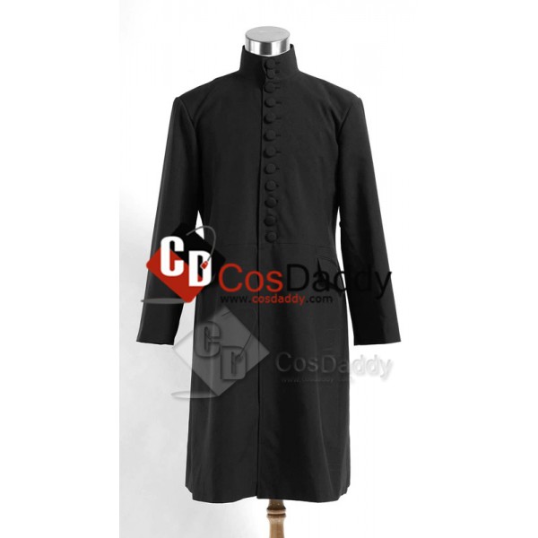 Harry Potter Severus Snape Coat Black Version Cosplay Costume 