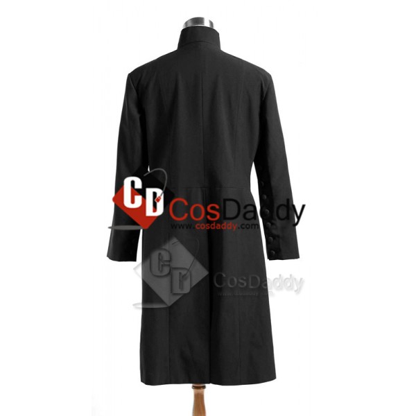 Harry Potter Severus Snape Coat Black Version Cosplay Costume 