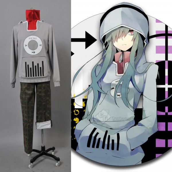 Heat Haze Project (Kagerou Project) Kido Tsubomi Hoodie Cosplay Costume