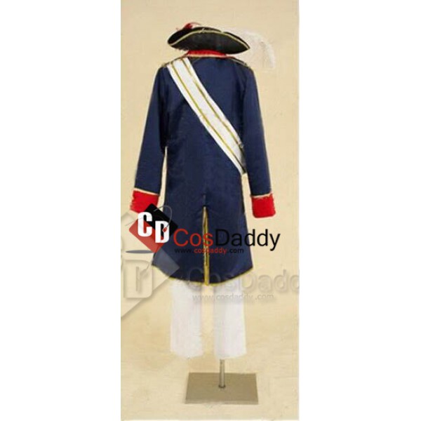 Hetalia:APH Axis Powers Prussia Cosplay Costume