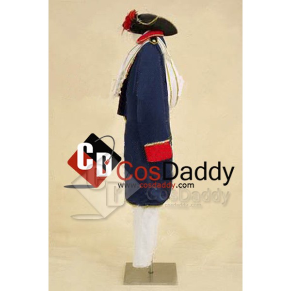 Hetalia:APH Axis Powers Prussia Cosplay Costume