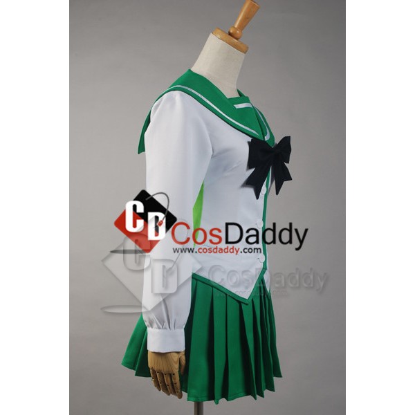 High School of the Dead HOTD Rei Miyamoto Uniform Cosplay Costume
