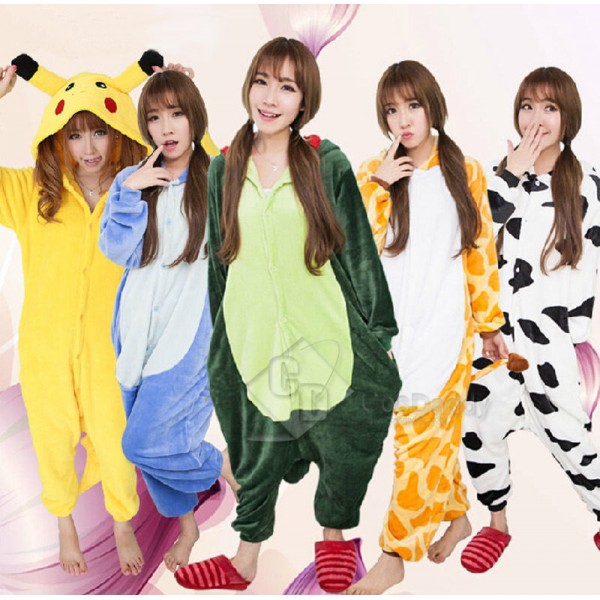 Unisex Adult Pajamas Kigurumi Animal Sleepwear
