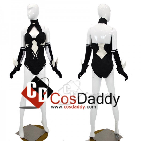 Hyperdimension Neptune Black Heart Uniform Outfit Cosplay Costume
