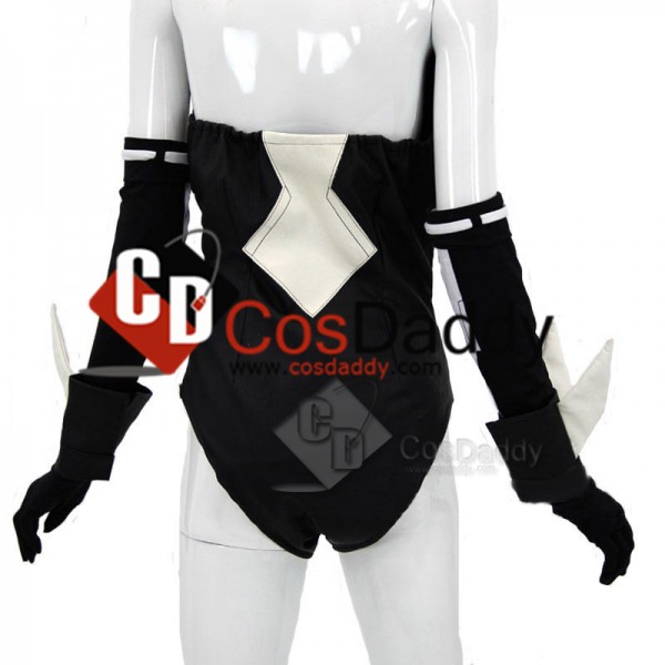 Hyperdimension Neptune Black Heart Uniform Outfit Cosplay Costume