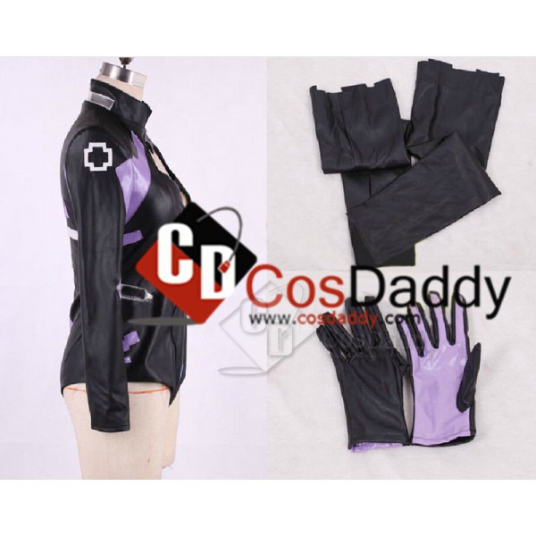 Hyperdimension Neptune Purple Heart Uniform Outfit Cosplay Costume