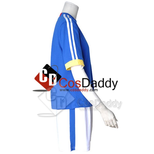 Inazuma Eleven Japan Soccer Team Uniform Cosplay Costume 