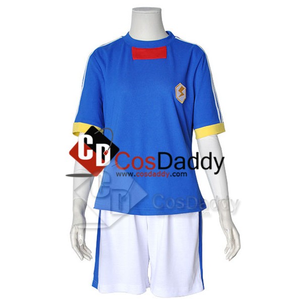 Inazuma Eleven Japan Soccer Team Uniform Cosplay Costume 