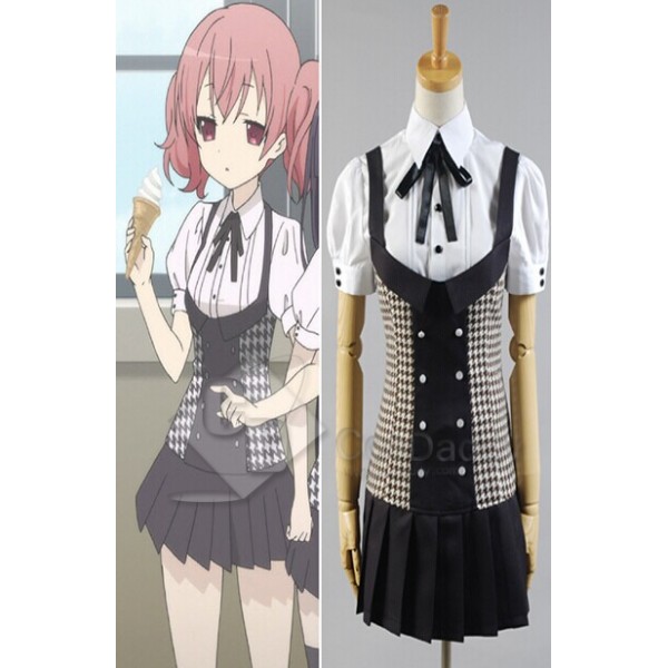 Inu x Boku SS Roromiya Karuta School Uniform Cosplay Costume A