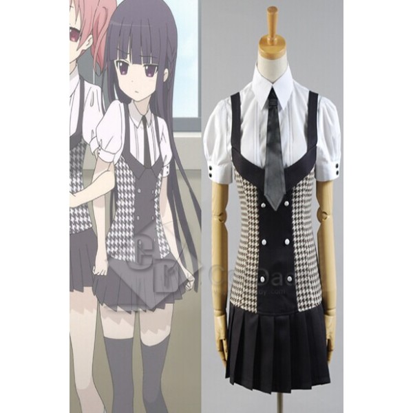 Inu x Boku SS Roromiya Karuta School Uniform Cosplay Costume B