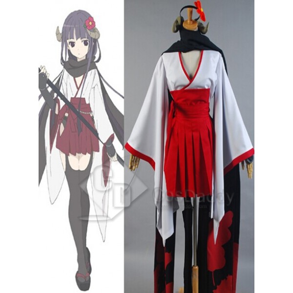 Inu x Boku SS Shirakiin Ririchiyo Cosplay Costume 