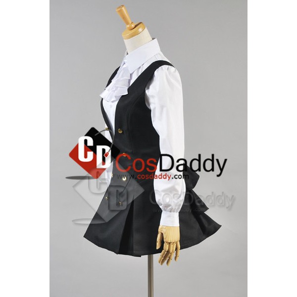 Inu x Boku SS Shirakiin Ririchiyo Girl Uniform Dress Cosplay Costume 