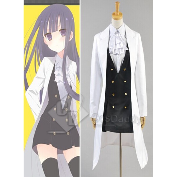 Inu x Boku SS Shirakiin Ririchiyo Girl Uniform Dress Cosplay Costume 