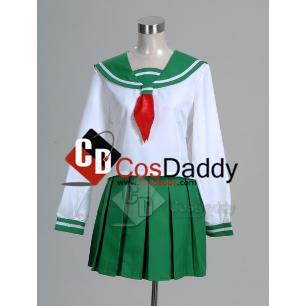 Inuyasha Kagome Higurashi Cosplay Costume Outfit