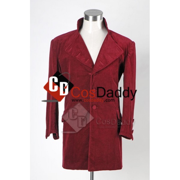 Johnny Depp Willy Wonka Charlie and the Chocolate Factory Jacket Cosplay Costume