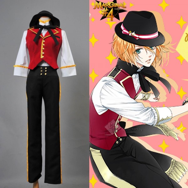 MARGINAL#4 Idol of Supernova Aaru Nomura Uniform Outfit Cosplay Costume
