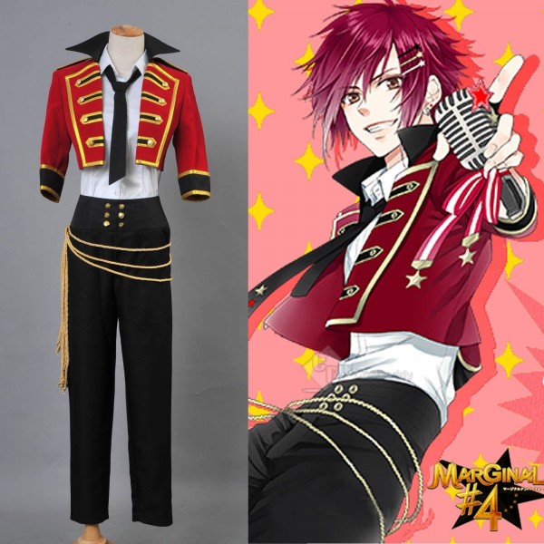 MARGINAL#4 Idol of Supernova Atom Kirihara Uniform Full Set Cosplay Costume
