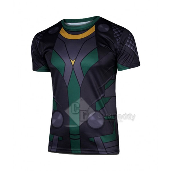 Marvel's The Avengers Loki Short Sleeves T-Shirt