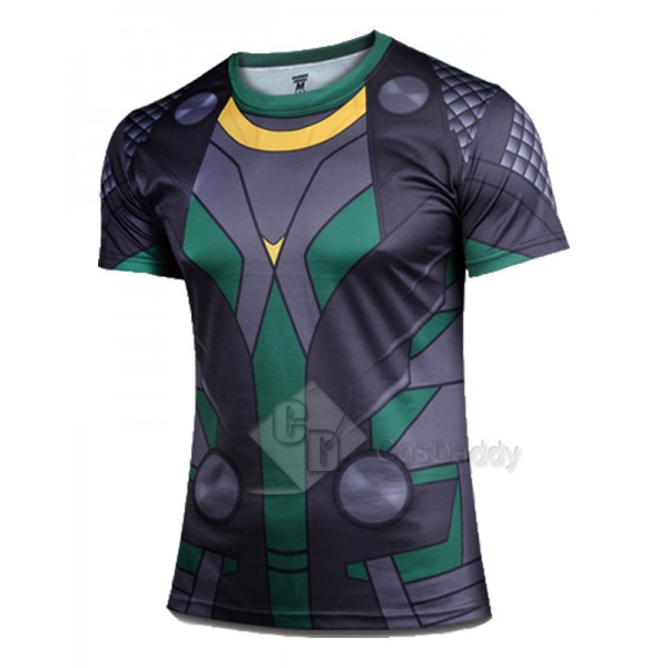 Marvel's The Avengers Loki Short Sleeves T-Shirt