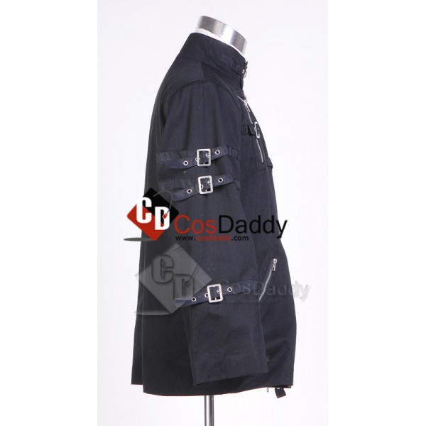 Michael Jackson Bad Black Jacket Cosplay Costume 
