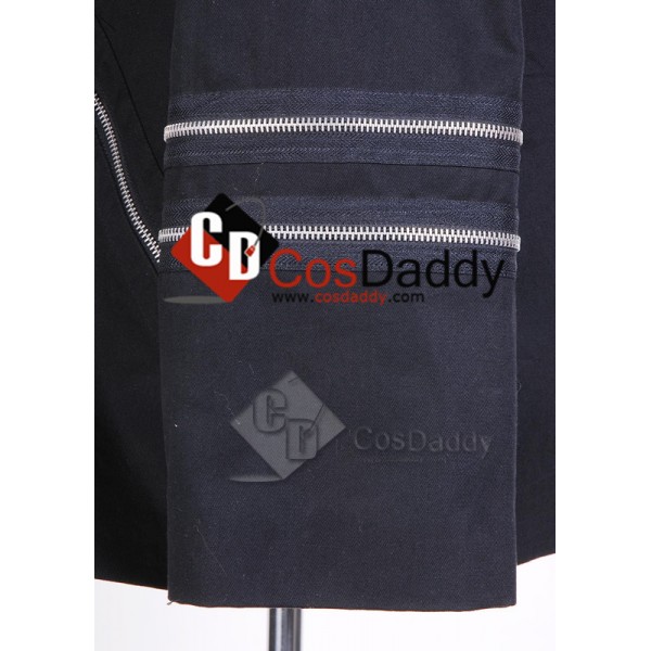 Michael Jackson Bad Black Jacket Cosplay Costume 