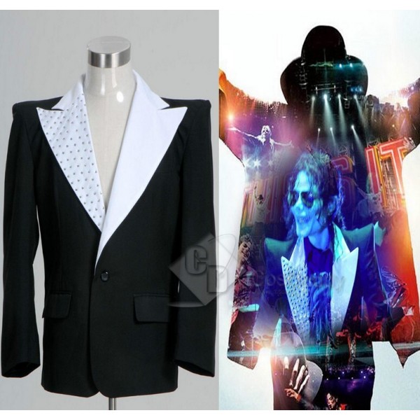 Michael Jackson This Is It Jacket Cosplay Costume