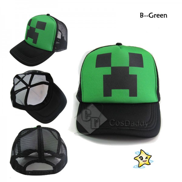 Minecraft Creeper Cap Multi-color
