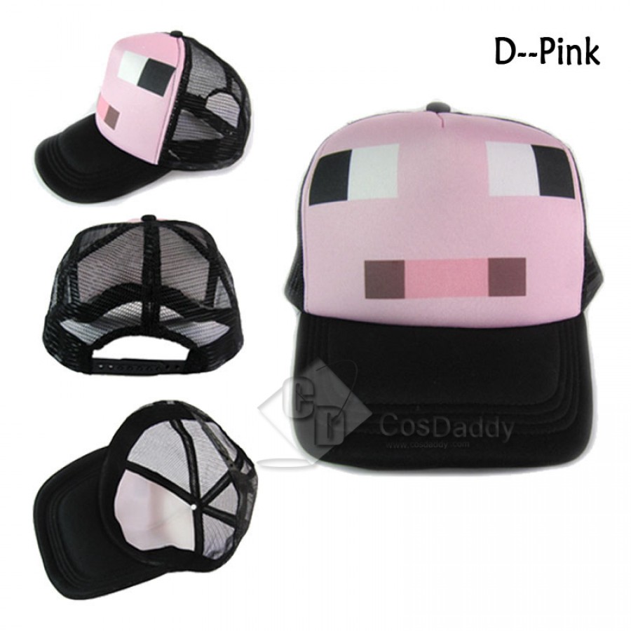 Minecraft Creeper Cap Multicolor