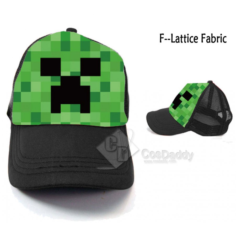 Minecraft Creeper Cap Multicolor