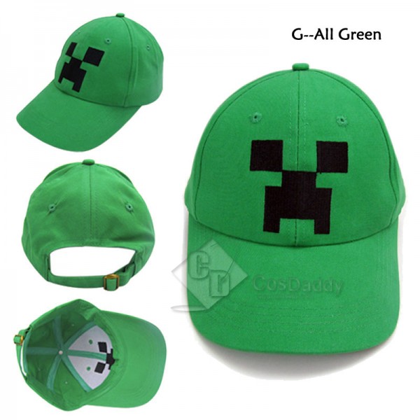 Minecraft Creeper Cap Multi-color