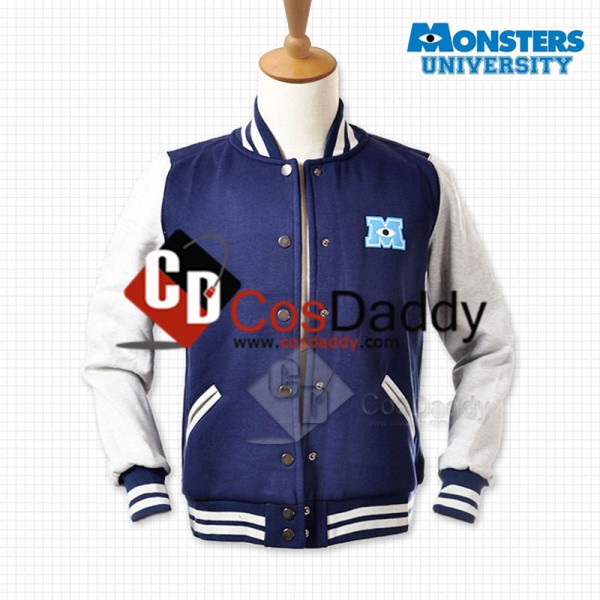 Monsters University Varsity Jacket Blue Adult Cost...