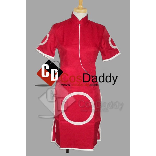Naruto Sakura Haruno Dress Cosplay Costume 
