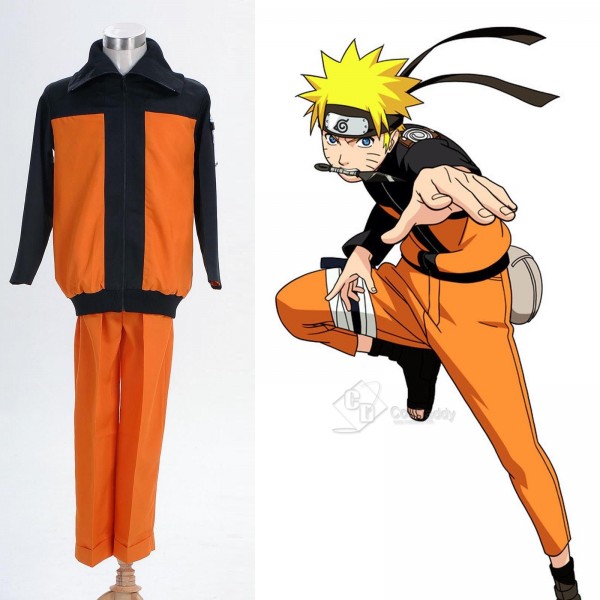 Naruto Shippuden Naruto Uzumaki Cosplay Costume Version A