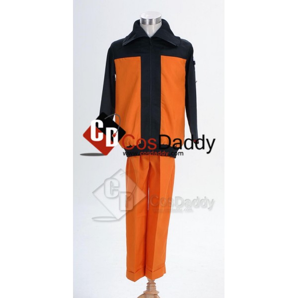 Naruto Shippuden Naruto Uzumaki Cosplay Costume Ve...