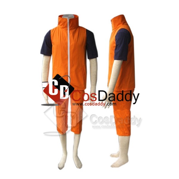 Naruto Shippuden Uzumaki Naruto Cosplay Costume Ve...