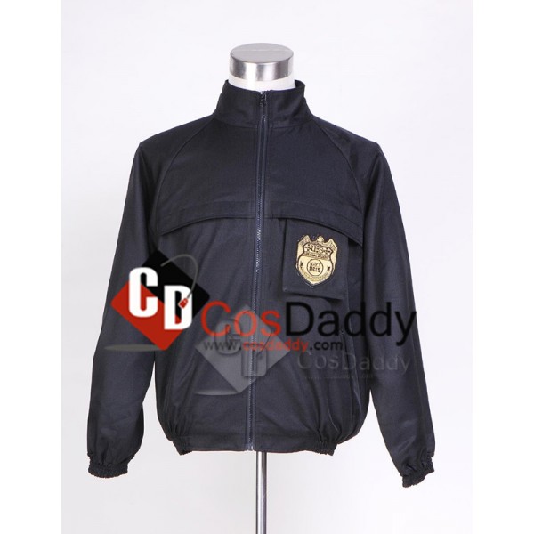 NCIS Black Staff Jacket Cosplay Costume