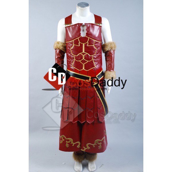 New Fate/Zero Servant Rider Iskandar Cosplay Costume