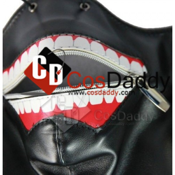 New Tokyo Ghoul Kaneki Ken Adjustable Halloween Zipper Mask Prop 
