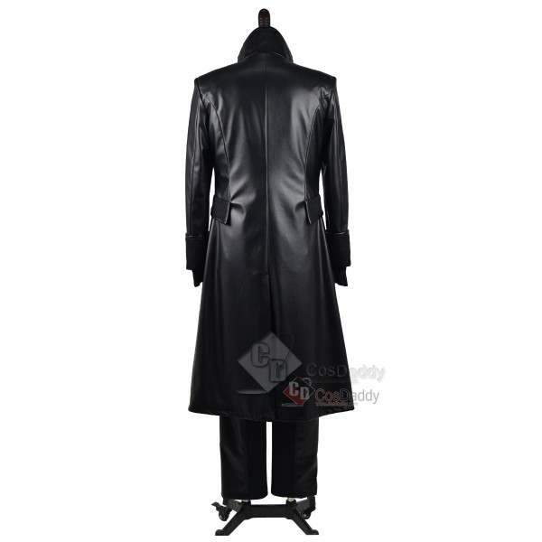 Once Upon A Time Captain Hook Black Jacket Cosplay Costume