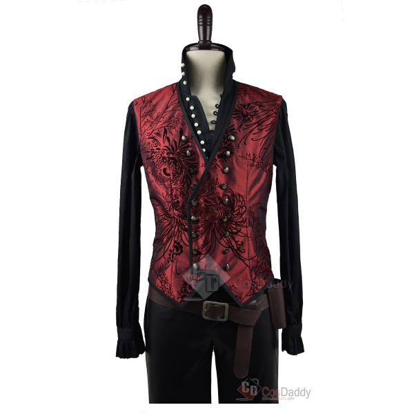 Once Upon A Time Captain Hook Cosplay Costume