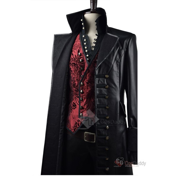 Once Upon A Time Captain Hook Cosplay Costume